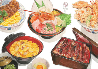 일본의 멋지고 맛있는 것들 엽서북 - 케일린 폴스